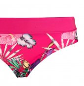 Abecita 415055-508 Palm beach bikini folded brief patterned pink bikini trosa vikbar mönstrad rosa