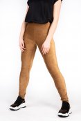Capri Collection 5051020 Unity jeggins pants soft tricot elastic gold mjuka byxor resår trikå fuskgylf fuskficka guld