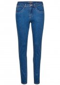 Cream clothing 10609566-100118 Lone jeans coco fit femficksmodell raka ben normal midja stretch indigo blue denim