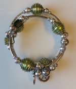 Stina Jakobsson bracelet green pearls stones 151757 armband grönt pärlor stenar